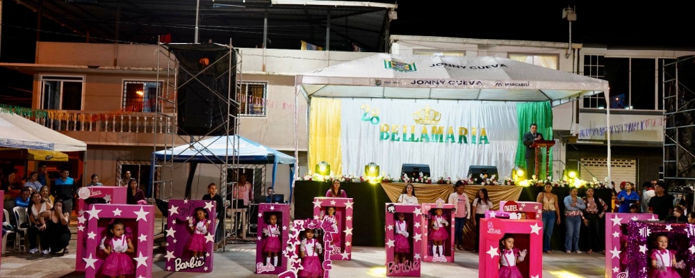 ASI VIVIMOS EL INICIO DE NUESTRAS FIESTAS PARROQUIALES EN BELLAMARIA